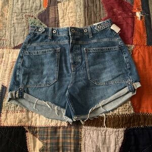Denim Blue Women's Shorts